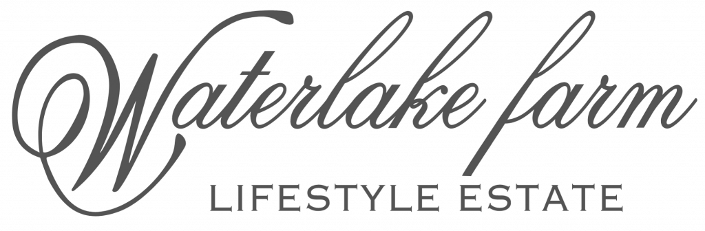 Waterlake Farm logo grey